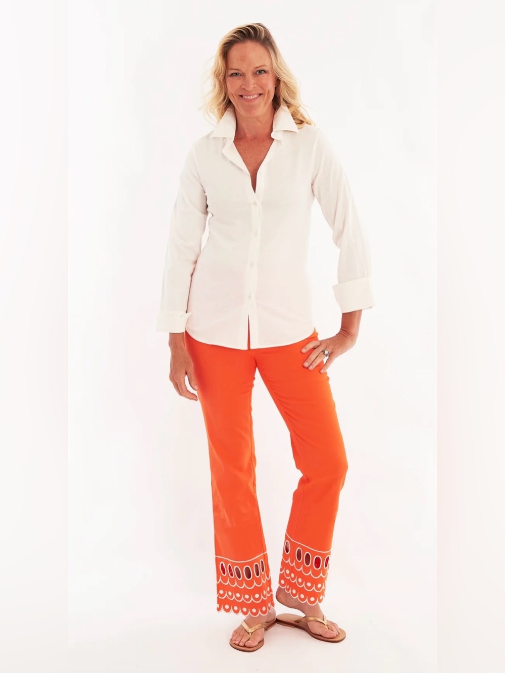 CK Bradley Pennfield orange jeans